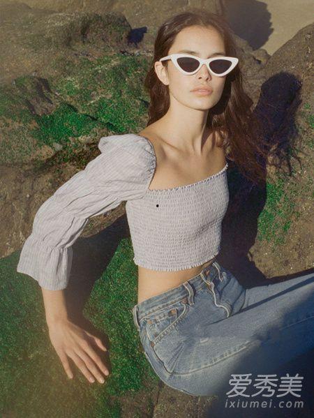 网红流行的露腰上衣,网红热推露腰上衣，轻松打造性感魅力