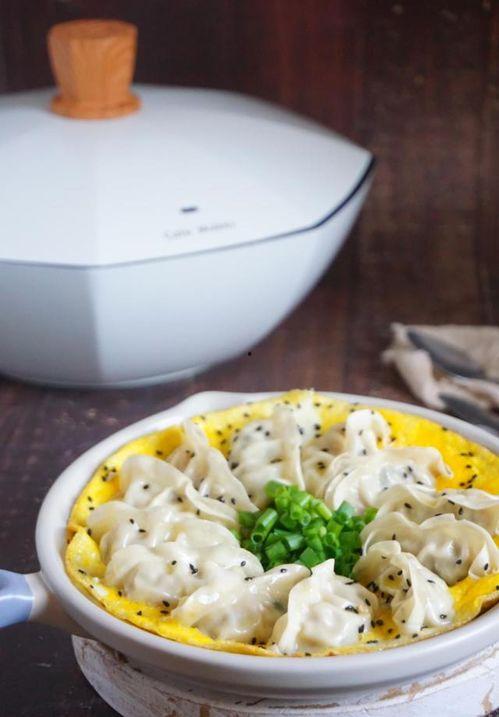 网红煎饺鸡蛋,美味与创意的完美融合